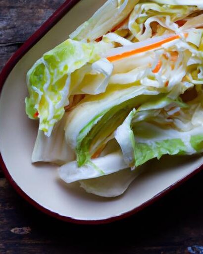 Crunchy Asian Cabbage Slaw with Zesty Sesame Dressing