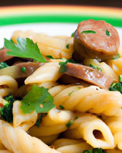 Savory Sausage & Pasta Recipes to Spice Up Your Menu