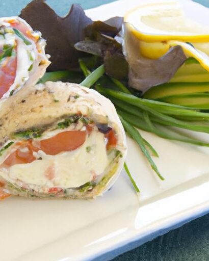 Delicious Smoked Salmon & Cream Cheese Roll-Ups Recipe