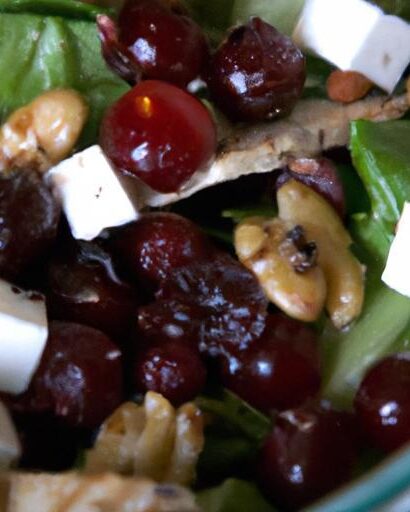 A Flavorful Twist: Chicken Salad with Cranberries & Walnuts