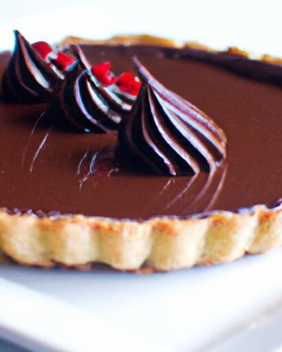 Decadent Chocolate Ganache Tart: A Silky Indulgence Unveiled