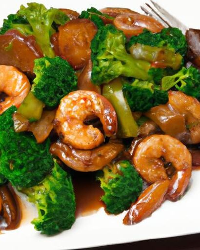 Sweet & Savory Honey Garlic Shrimp Sausage with Broccoli Delight