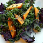 Brighten Your Plate: Sweet Potato Kale Salad with Maple Mustard