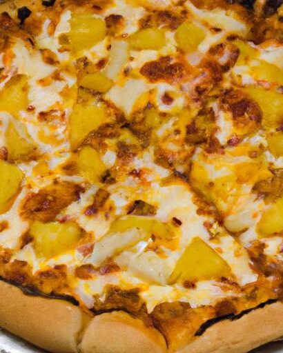 Spicy Jalapeño & Pineapple Pizza: A Fiery Tropical Twist