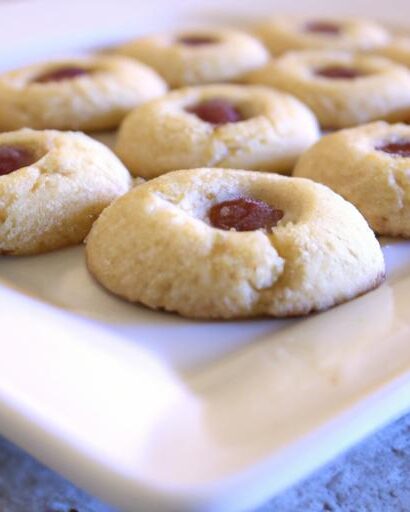 Delightful Almond Flour Thumbprint Cookies: Nutty & Sweet Treats