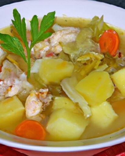 Hearty Chicken & Vegetable Soup: A Nourishing Delight