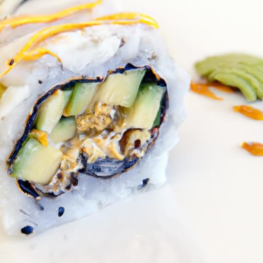 Avocado Sushi Roll: A Creamy Twist on Classic Flavor