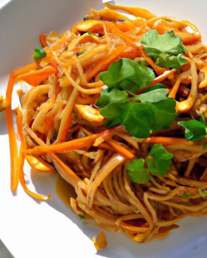 Spice Up Dinner: Healthy Peanut Noodles Recipe Guide