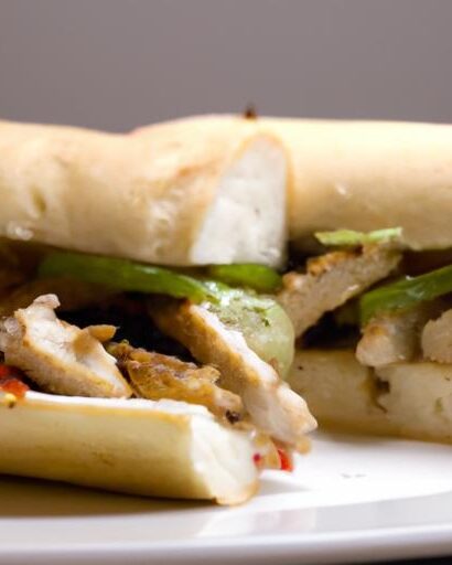 Epic Chicken Philly Cheesesteak Recipe: A Flavorful Twist
