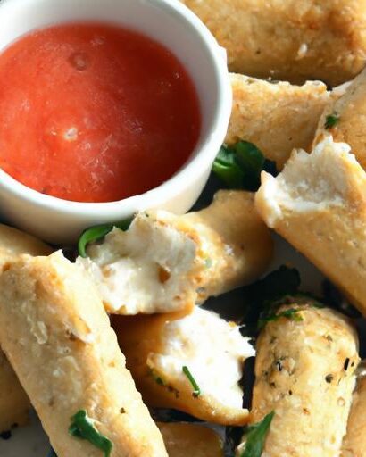 Crispy Vegan Mozzarella Sticks: A Dairy-Free Delight