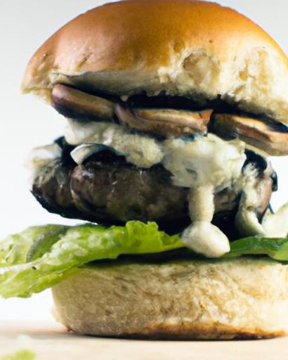 Savor the Portobello Burger: A Hearty Twist on Classic Bites