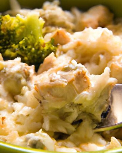 Hearty Chicken Broccoli Rice Casserole: A Comfort Feast