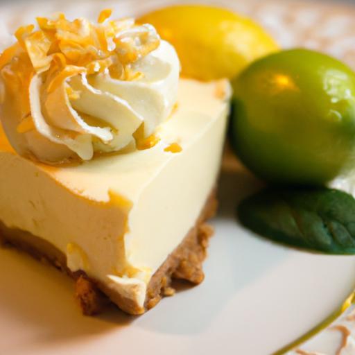 Zesty Lemon Cheesecake Delight with Creamy Ricotta Twist
