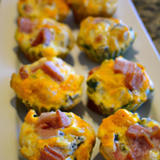 Savory Keto Egg Muffins​ with Sausage & ⁤Peppers Delight