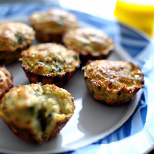Mini ‍Egg Muffins: Spinach & Cheese Bites of‌ Goodness