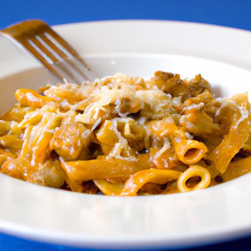 Creamy Butternut Squash Noodles with Parmesan & Sausage Delight