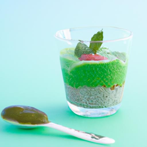 Energize Your Day with Creamy matcha Chia Pudding Delight