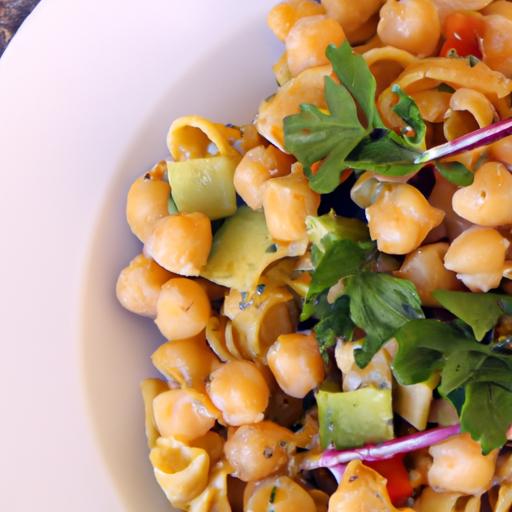 creamy Avocado Chickpea Pasta Salad: A Fresh Twist