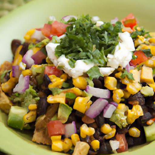 Zesty Black Bean Taco Salad:‌ A Flavor-Packed Fiesta Bowl