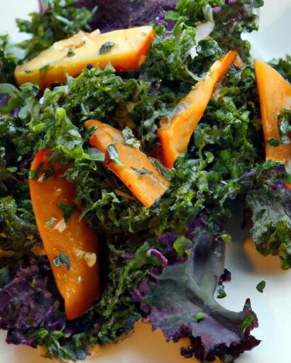 Brighten Your Plate: Sweet Potato Kale Salad with Maple Mustard
