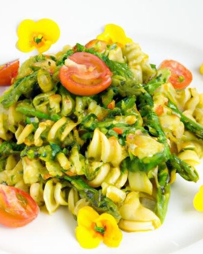 Fresh Twist: Pasta Primavera Meets Protein-Packed Edamame