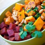 Vibrant Thai Peanut Sweet Potato Buddha Bowl Delight