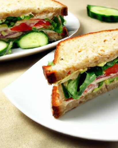 Tuna Salad Sandwiches: A Classic Twist on Lunchtime Favorites