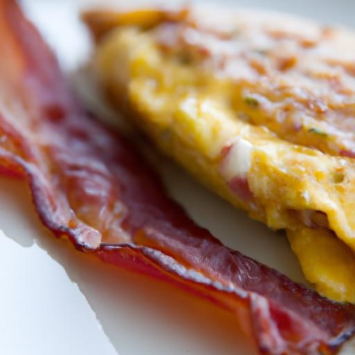 Savory Delight: Crafting the Perfect Bacon and Brie Omelette