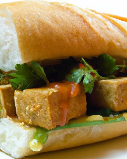Crispy Tofu Banh Mi: A Flavorful Vegan Vietnamese Twist