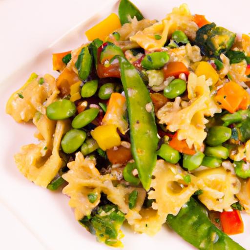 Fresh Twist: Pasta Primavera Meets ⁣Protein-Packed Edamame
