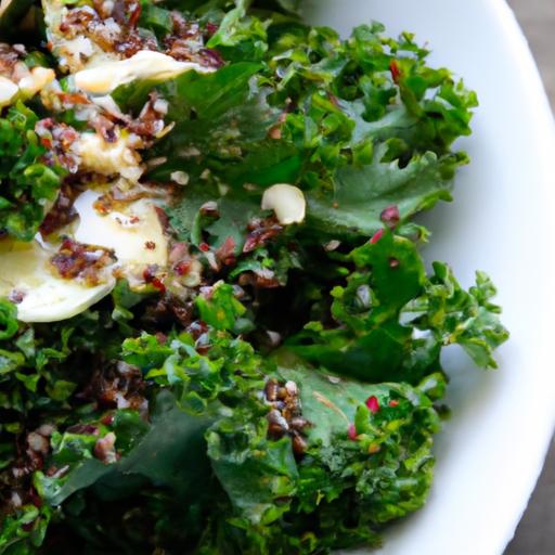 Brighten Your Plate: Kale & Quinoa Salad with Zesty Tahini