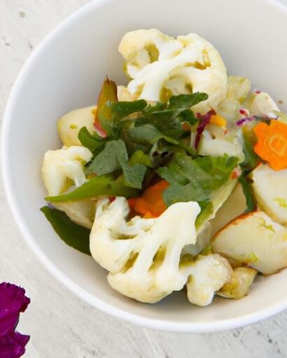 Crunchy Cauliflower Salad: A Fresh Twist on Healthy Eating