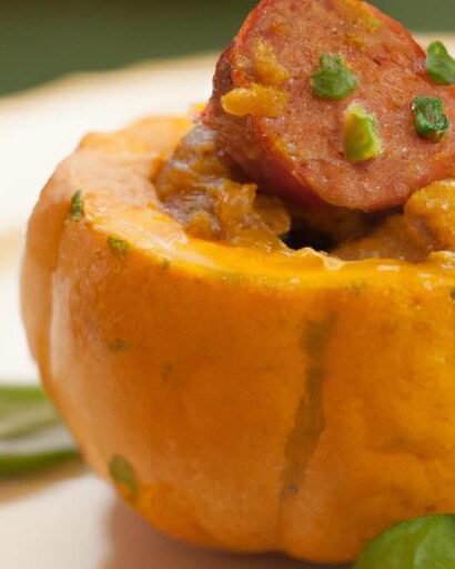 Hearty Sausage-Stuffed Acorn Squash: A Perfect Fall Feast