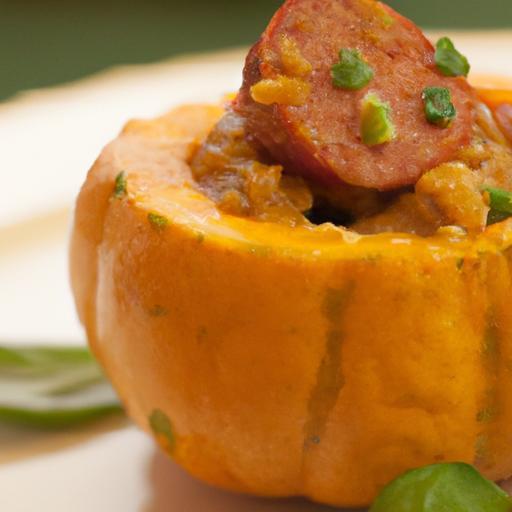 Hearty Sausage-Stuffed Acorn Squash: A Perfect Fall Feast