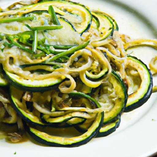 Zesty Zucchini Noodles with Ginger Garlic Twist Recipe