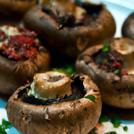 Hearty Stuffed Portobello Mushrooms: A Savory Delight