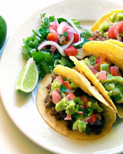 Taco Guacamole: A Flavorful Twist to Classic Mexican Bites