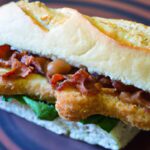 Crispy Vegan BLT with Smoky Coconut Bacon Delight