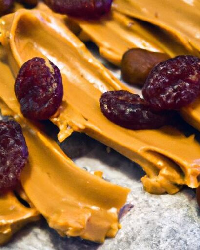 Crunchy Delight: Celery with Peanut Butter & Raisins Explained