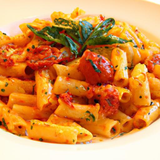 Indulge in Creamy Sun-Dried Tomato Pasta: A Flavorful Delight