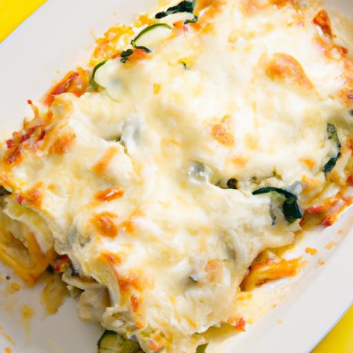 Wholesome White Veggie Lasagna: A Creamy Garden Delight