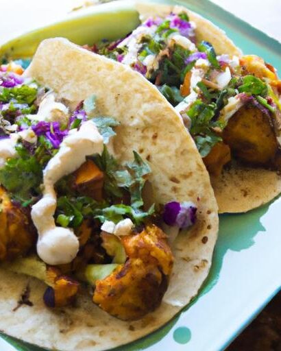 Fiery Vegan Buffalo Cauliflower Tacos: A Flavorful Twist