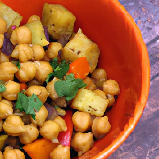 Hearty Sweet Potato & Chickpea Curry: A Flavorful Delight