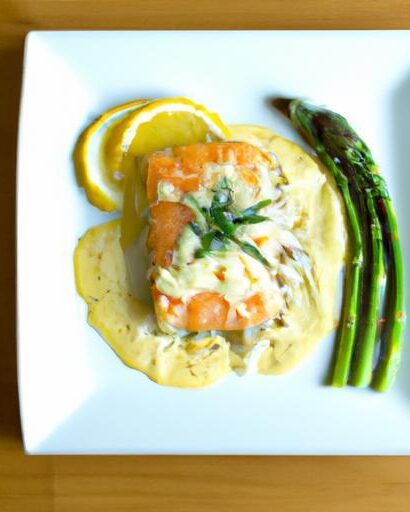 Zesty Salmon Delight: Mastering Lemon Dill Sauce Flair