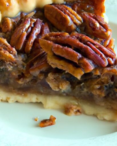 Decadent Sugar-Free Pecan Pie: Sweetness Without Guilt