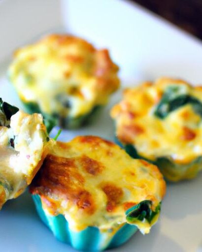 Power-Packed Egg Muffins with Spinach and Cheese Delight