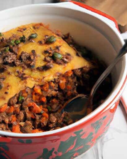 Hearty Lentil Shepherd’s Pie with Cheese & Smoky Paprika Flair