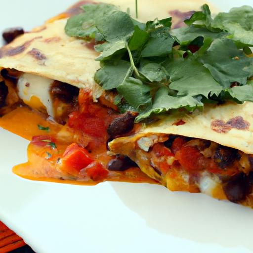 Black‌ Bean Quesadilla Delights: A Flavorful Tex-Mex‌ Treat
