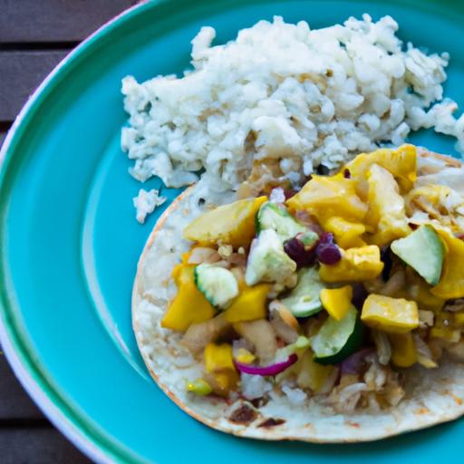 Savor Vegan Tempeh Taco Meat with Flavorful Rice Delight
