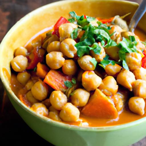 Hearty Sweet Potato & Chickpea Curry: A Flavorful Delight